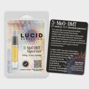 Lucid Supply Co. – 5-MeO DMT Vaporizer – 150mg/0.5mL cartridge