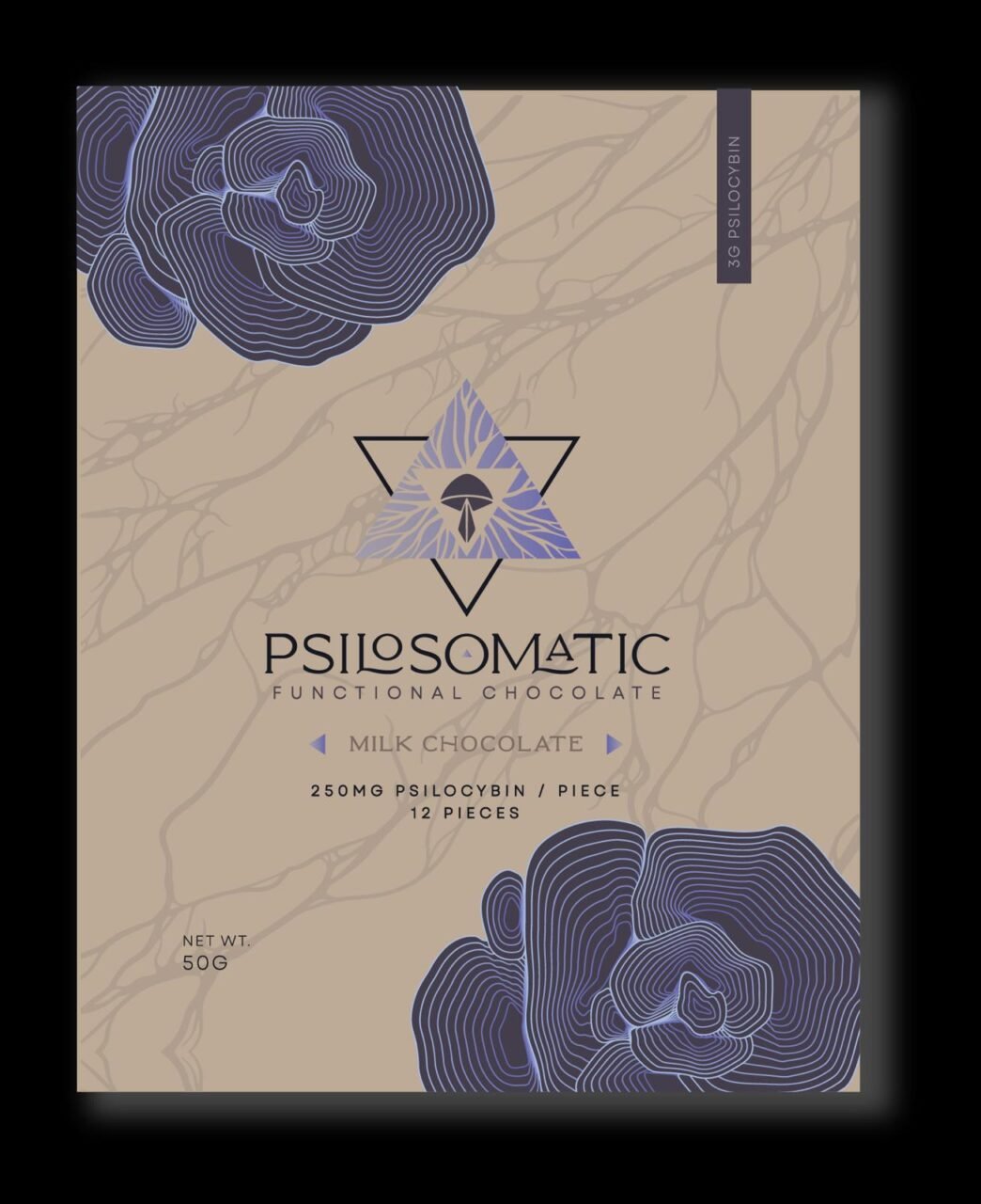 Psilosomatic Functional Chocolate – Milk Chocolate – 3000mg