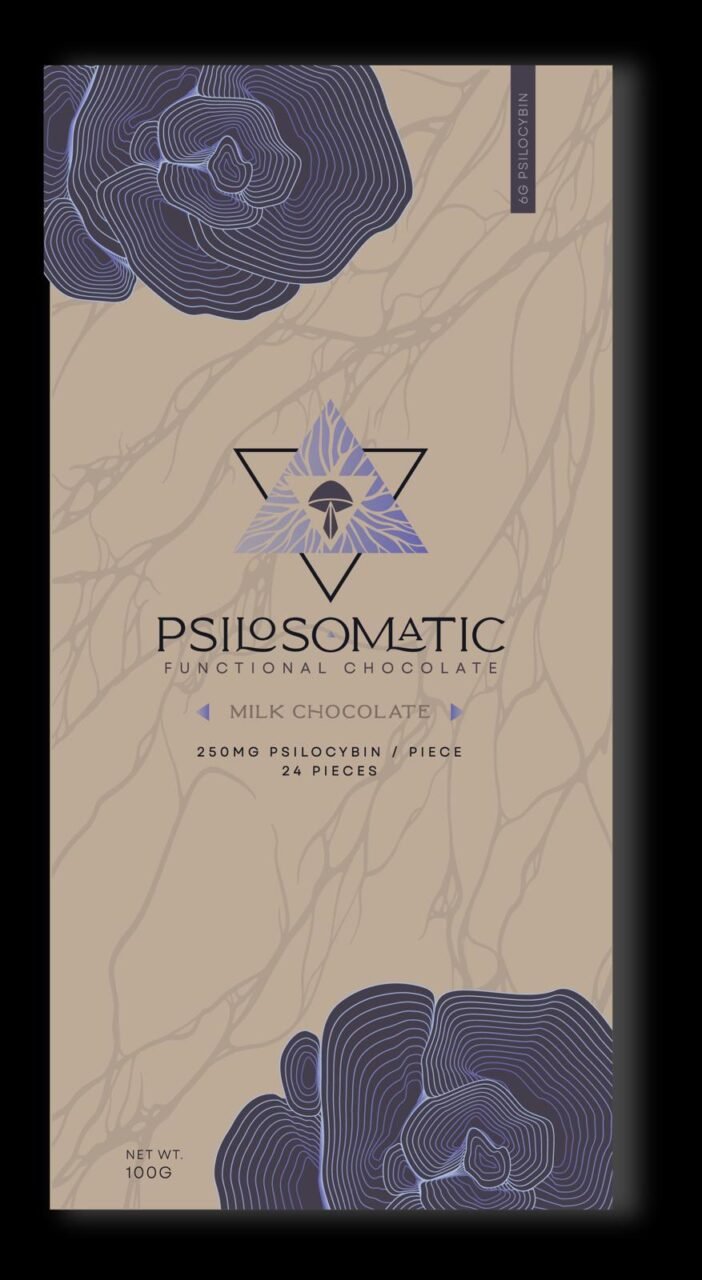 Psilosomatic Functional Chocolate – Milk Chocolate – 6000mg