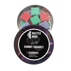Mastermind – Gummy Squares 3000mg (200mgx15) | Shroom Edibles