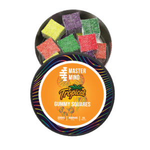 Mastermind – Tropical Gummy Squares 3000mg (200mgx15) | Shroom Edibles